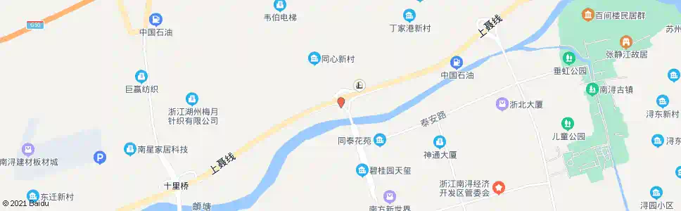 湖州南林大桥_公交站地图_湖州公交_妙搜公交查询2025
