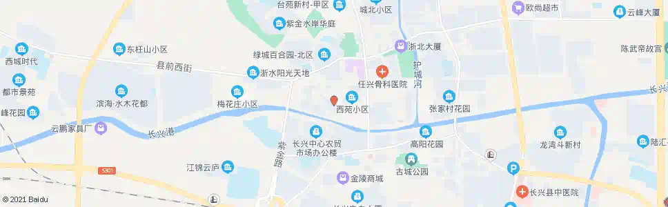 湖州环西花园_公交站地图_湖州公交_妙搜公交查询2025