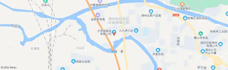 湖州方家村_公交站地图_湖州公交_妙搜公交查询2025