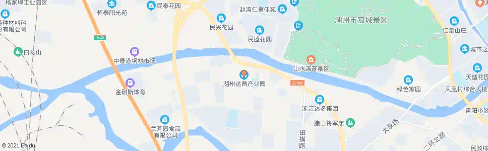 湖州华源达昌_公交站地图_湖州公交_妙搜公交查询2025