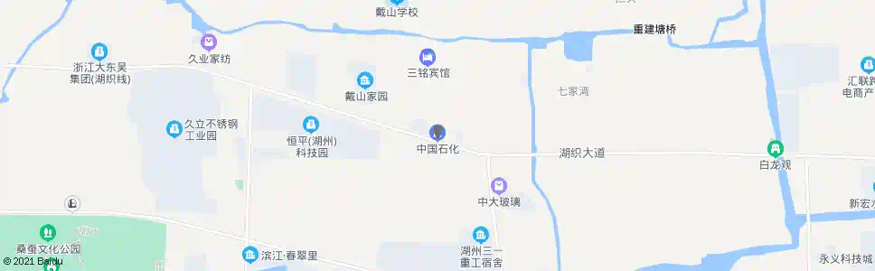 湖州戴山镇_公交站地图_湖州公交_妙搜公交查询2025