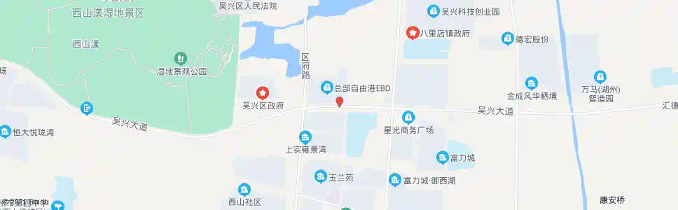 湖州吴兴高级中学(北)_公交站地图_湖州公交_妙搜公交查询2025