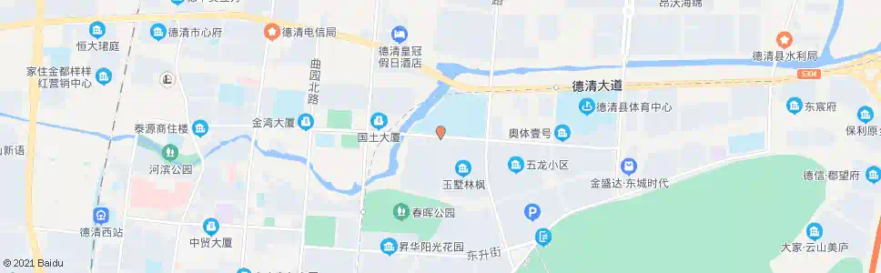 湖州德清一中_公交站地图_湖州公交_妙搜公交查询2025