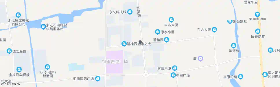 湖州栋梁路口_公交站地图_湖州公交_妙搜公交查询2025