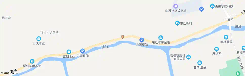 湖州东上林村_公交站地图_湖州公交_妙搜公交查询2025
