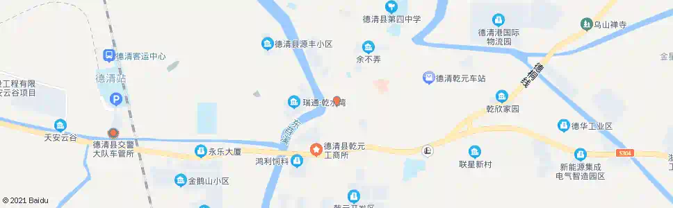 湖州德清大闸_公交站地图_湖州公交_妙搜公交查询2025