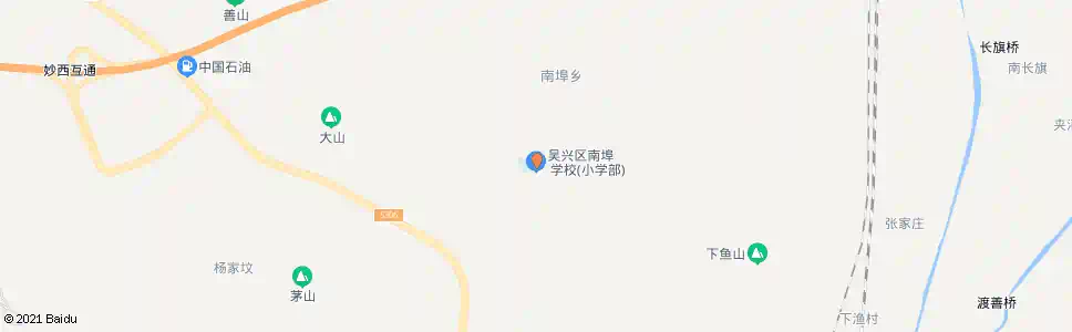 湖州妙西小学_公交站地图_湖州公交_妙搜公交查询2025