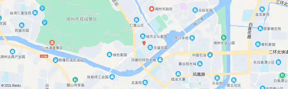 湖州天盛花园_公交站地图_湖州公交_妙搜公交查询2025