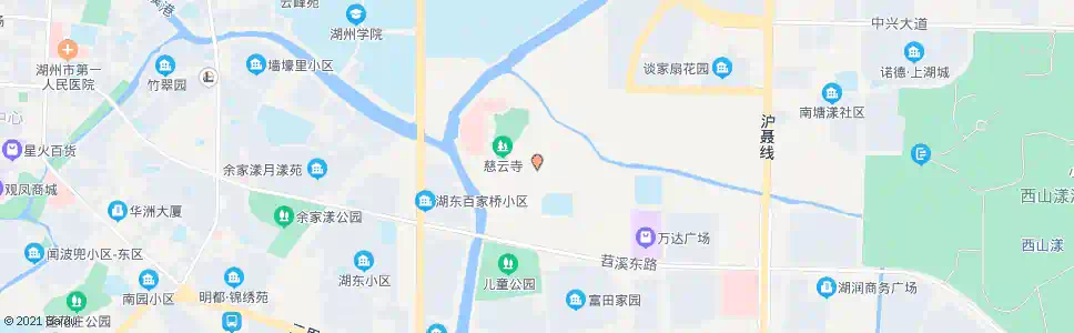 湖州毗山村_公交站地图_湖州公交_妙搜公交查询2025