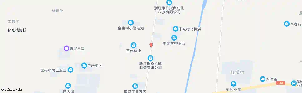 嘉兴虹北自来水厂_公交站地图_嘉兴公交_妙搜公交查询2025