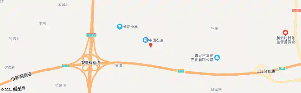 嘉兴虹阳加油站_公交站地图_嘉兴公交_妙搜公交查询2025
