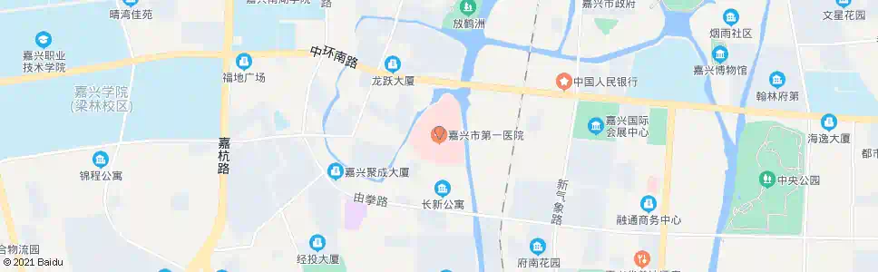 嘉兴第一人民医院_公交站地图_嘉兴公交_妙搜公交查询2025