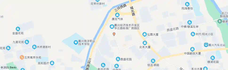 嘉兴华云路_公交站地图_嘉兴公交_妙搜公交查询2025