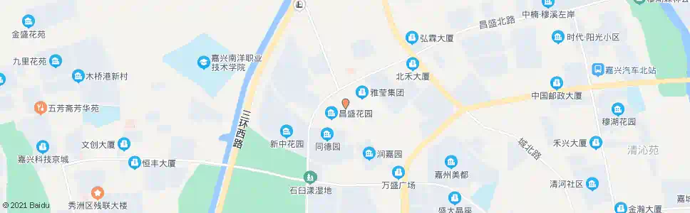 嘉兴昌盛花园东区_公交站地图_嘉兴公交_妙搜公交查询2025