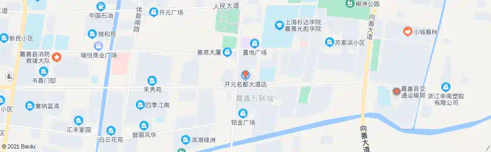嘉兴世博大酒店_公交站地图_嘉兴公交_妙搜公交查询2025