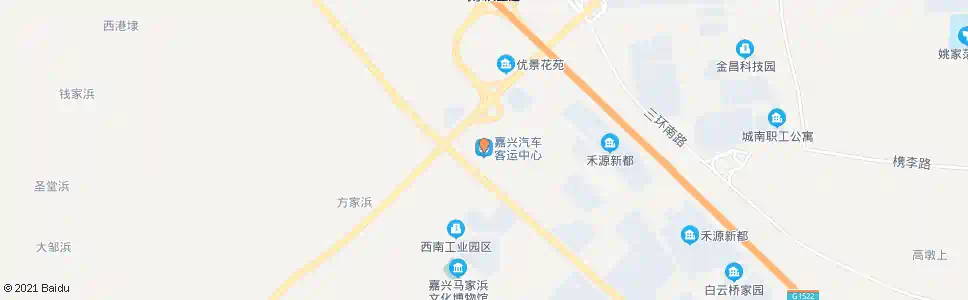 嘉兴汽车客运中心_公交站地图_嘉兴公交_妙搜公交查询2025