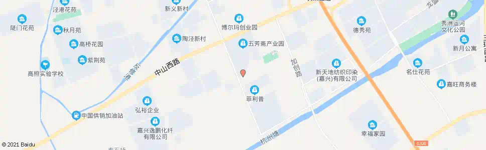 嘉兴洪业路秀新路_公交站地图_嘉兴公交_妙搜公交查询2025