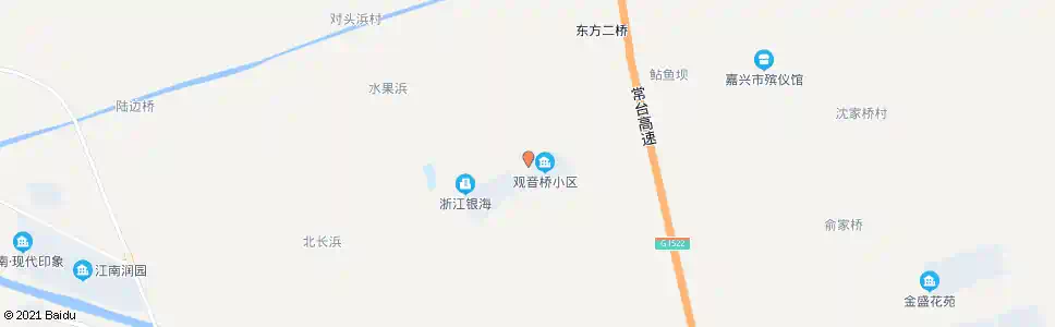 嘉兴观音桥村部_公交站地图_嘉兴公交_妙搜公交查询2025