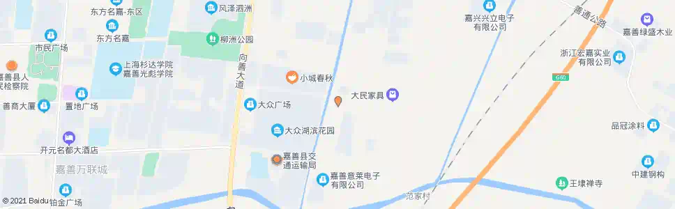 嘉兴顺路桥_公交站地图_嘉兴公交_妙搜公交查询2025