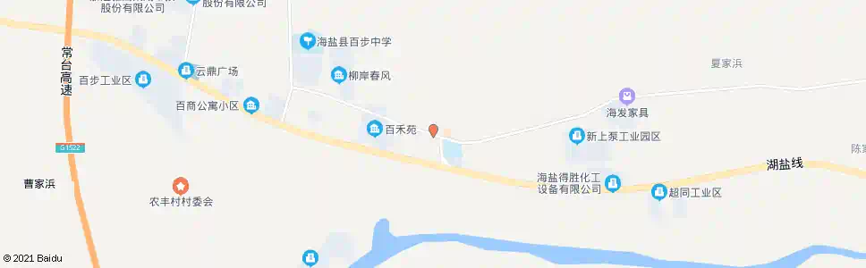 嘉兴百步信用社_公交站地图_嘉兴公交_妙搜公交查询2025