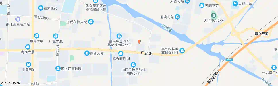 嘉兴横港路亚中路_公交站地图_嘉兴公交_妙搜公交查询2025