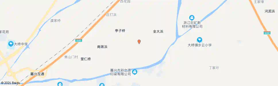 嘉兴亭子桥_公交站地图_嘉兴公交_妙搜公交查询2025