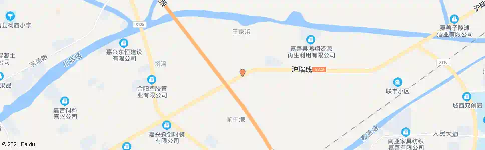 嘉兴六丰村_公交站地图_嘉兴公交_妙搜公交查询2025