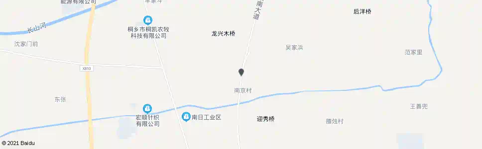 嘉兴南京村_公交站地图_嘉兴公交_妙搜公交查询2025