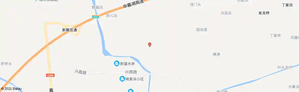 嘉兴火烧浜_公交站地图_嘉兴公交_妙搜公交查询2025