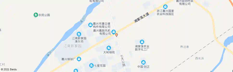 嘉兴星桥路湘家荡大道_公交站地图_嘉兴公交_妙搜公交查询2025