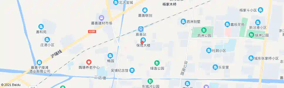 嘉兴保险大楼_公交站地图_嘉兴公交_妙搜公交查询2025