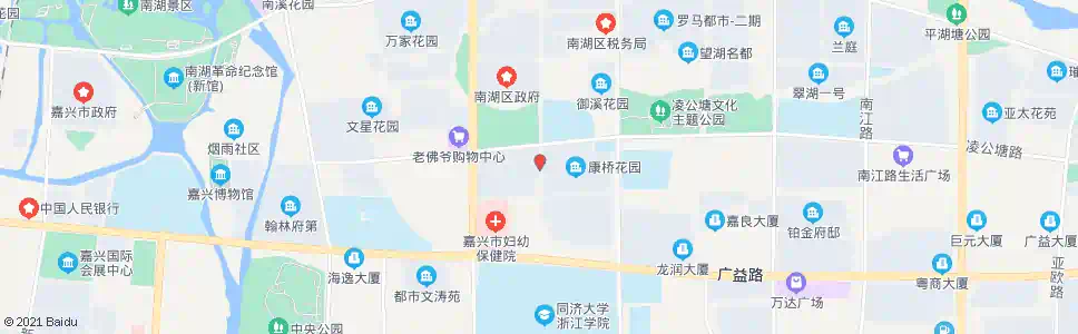 嘉兴康桥花园西_公交站地图_嘉兴公交_妙搜公交查询2025