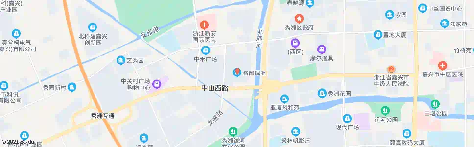 嘉兴名都绿洲_公交站地图_嘉兴公交_妙搜公交查询2025