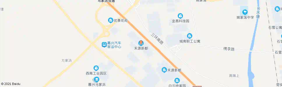 嘉兴禾源新都北区_公交站地图_嘉兴公交_妙搜公交查询2025