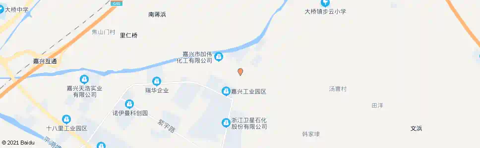 嘉兴向阳化工厂_公交站地图_嘉兴公交_妙搜公交查询2025