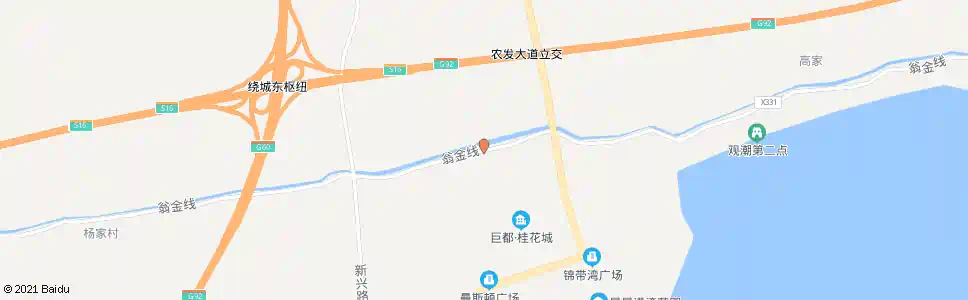 嘉兴启航路口_公交站地图_嘉兴公交_妙搜公交查询2025