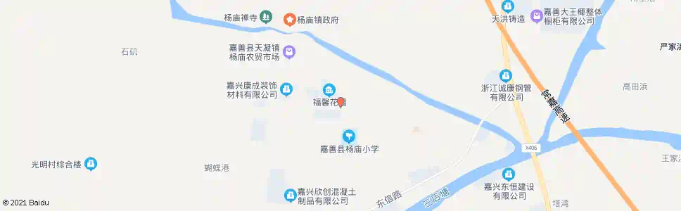嘉兴杨庙社区_公交站地图_嘉兴公交_妙搜公交查询2025