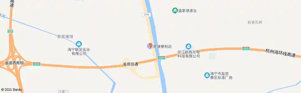 嘉兴许巷加油站_公交站地图_嘉兴公交_妙搜公交查询2025
