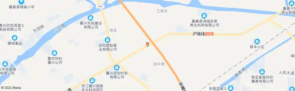 嘉兴六丰_公交站地图_嘉兴公交_妙搜公交查询2025