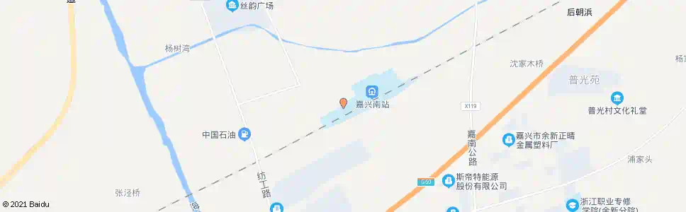 嘉兴南湖区政府南_公交站地图_嘉兴公交_妙搜公交查询2025