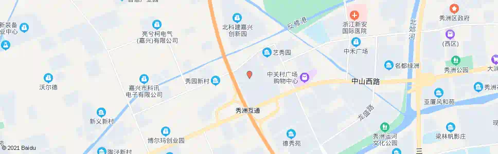 嘉兴秀园路洪贤路_公交站地图_嘉兴公交_妙搜公交查询2025