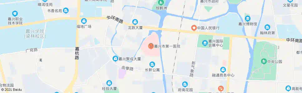 嘉兴放鹤路市一院_公交站地图_嘉兴公交_妙搜公交查询2025