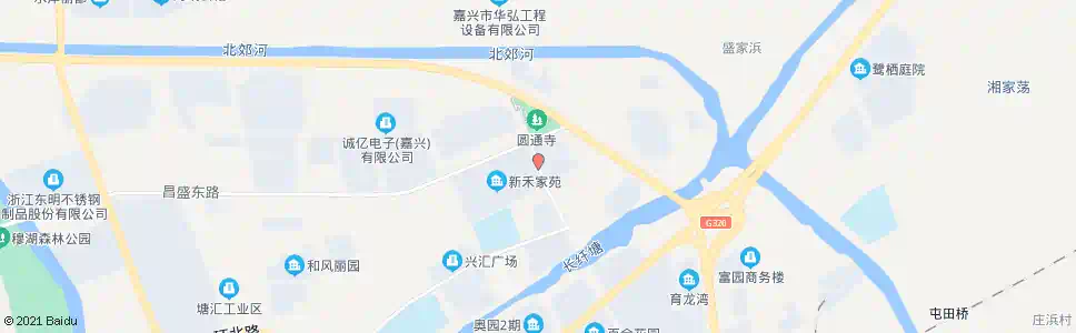 嘉兴昌盛东路鸣羊路_公交站地图_嘉兴公交_妙搜公交查询2025