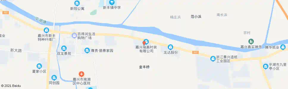 嘉兴华阳纺织_公交站地图_嘉兴公交_妙搜公交查询2025