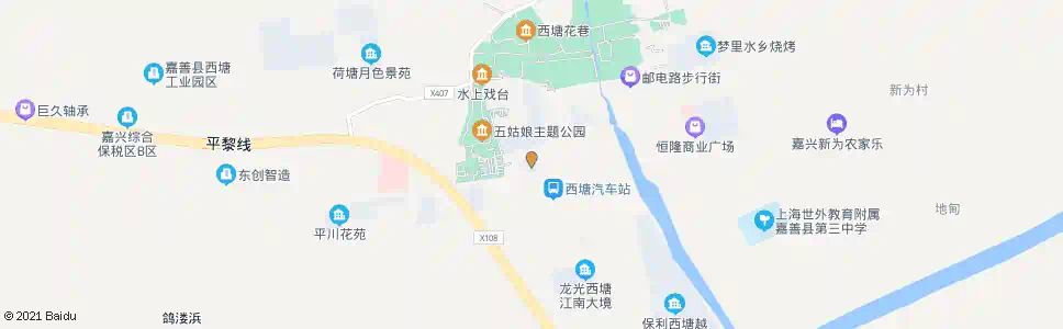 嘉兴西塘镇政府_公交站地图_嘉兴公交_妙搜公交查询2025