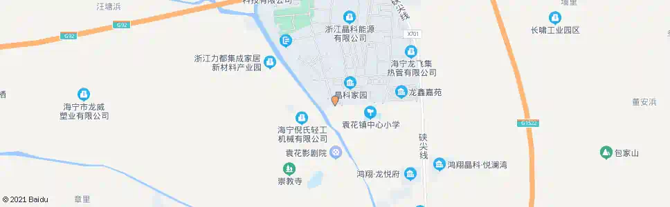 嘉兴袁花北_公交站地图_嘉兴公交_妙搜公交查询2025