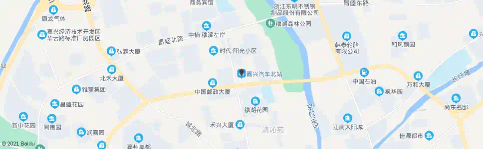 嘉兴高铁立交北_公交站地图_嘉兴公交_妙搜公交查询2025