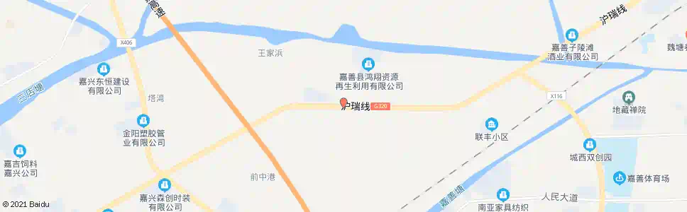 嘉兴三里_公交站地图_嘉兴公交_妙搜公交查询2025