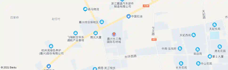 嘉兴石材城_公交站地图_嘉兴公交_妙搜公交查询2025