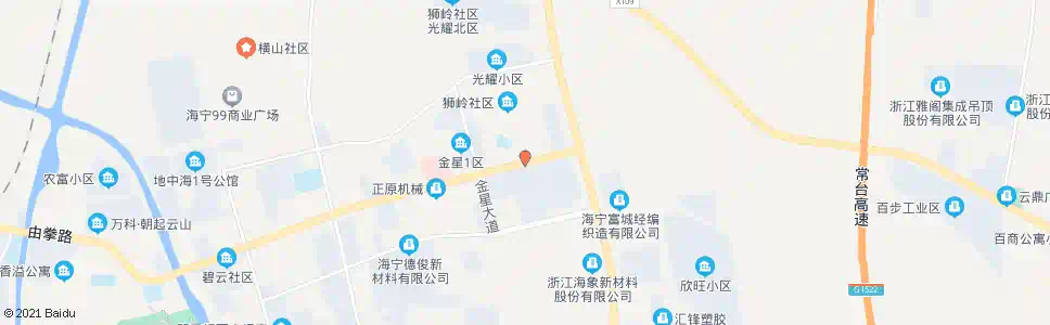 嘉兴金星_公交站地图_嘉兴公交_妙搜公交查询2025